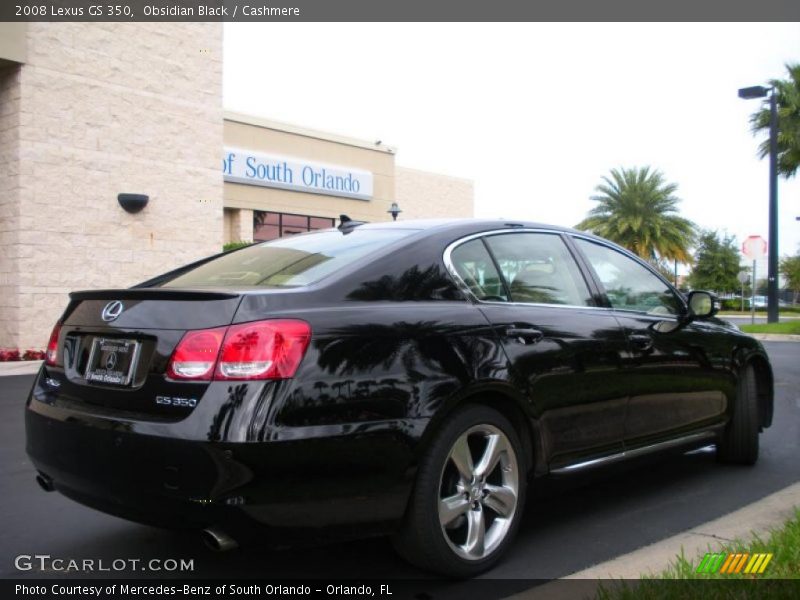 Obsidian Black / Cashmere 2008 Lexus GS 350
