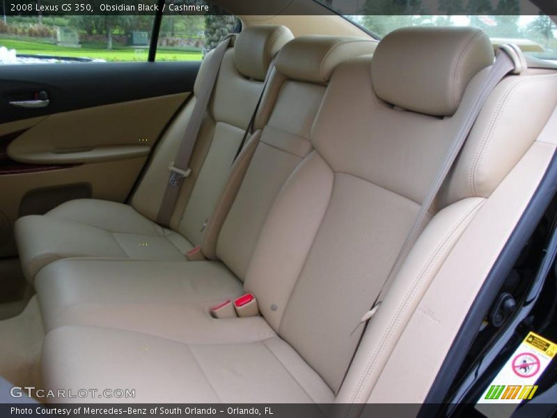  2008 GS 350 Cashmere Interior