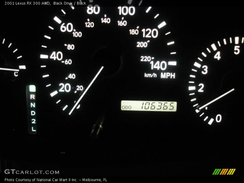 Black Onyx / Black 2001 Lexus RX 300 AWD