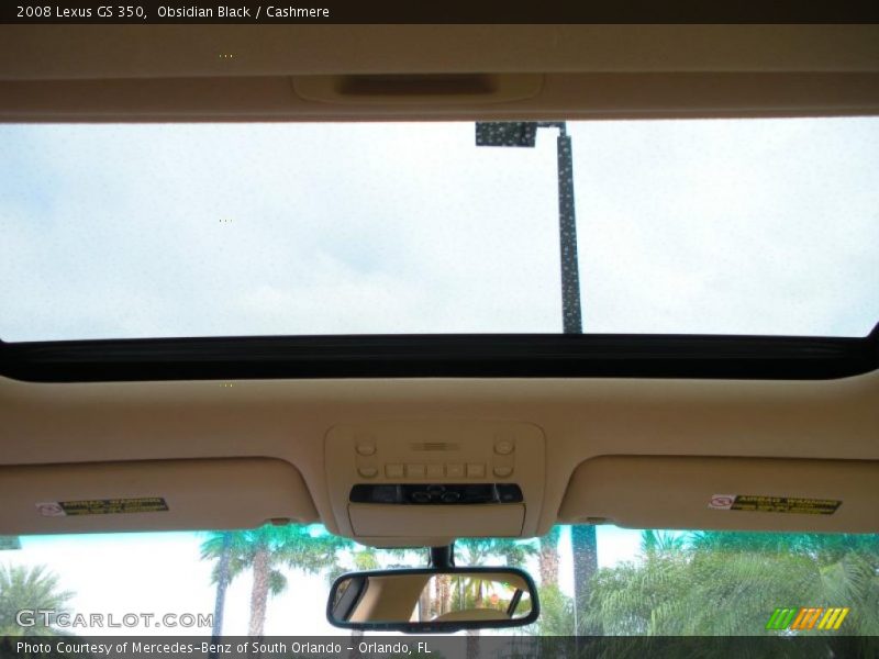 Obsidian Black / Cashmere 2008 Lexus GS 350