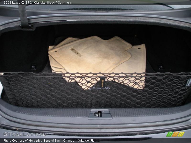 Obsidian Black / Cashmere 2008 Lexus GS 350