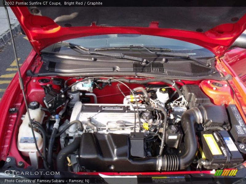  2002 Sunfire GT Coupe Engine - 2.2 Liter DOHC 16-Valve 4 Cylinder