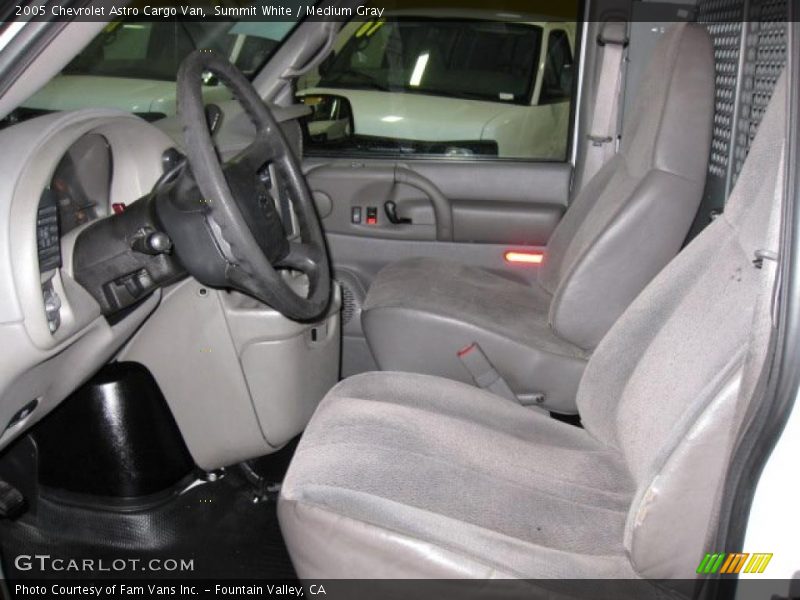 Summit White / Medium Gray 2005 Chevrolet Astro Cargo Van