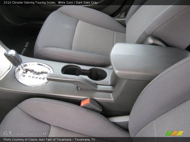 White Gold / Dark Slate Gray 2010 Chrysler Sebring Touring Sedan