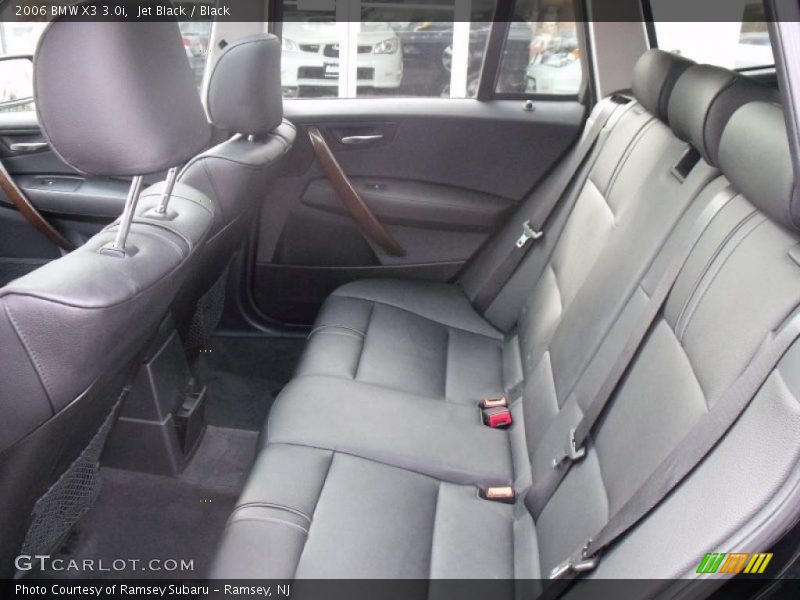 Jet Black / Black 2006 BMW X3 3.0i