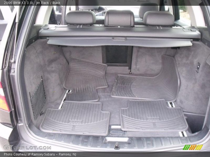 Jet Black / Black 2006 BMW X3 3.0i