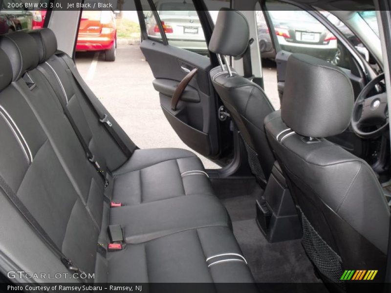 Jet Black / Black 2006 BMW X3 3.0i