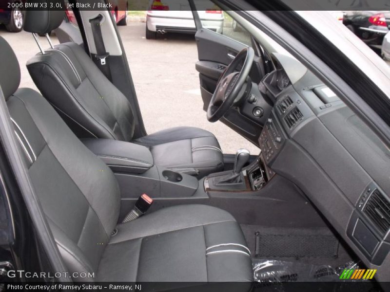 Jet Black / Black 2006 BMW X3 3.0i