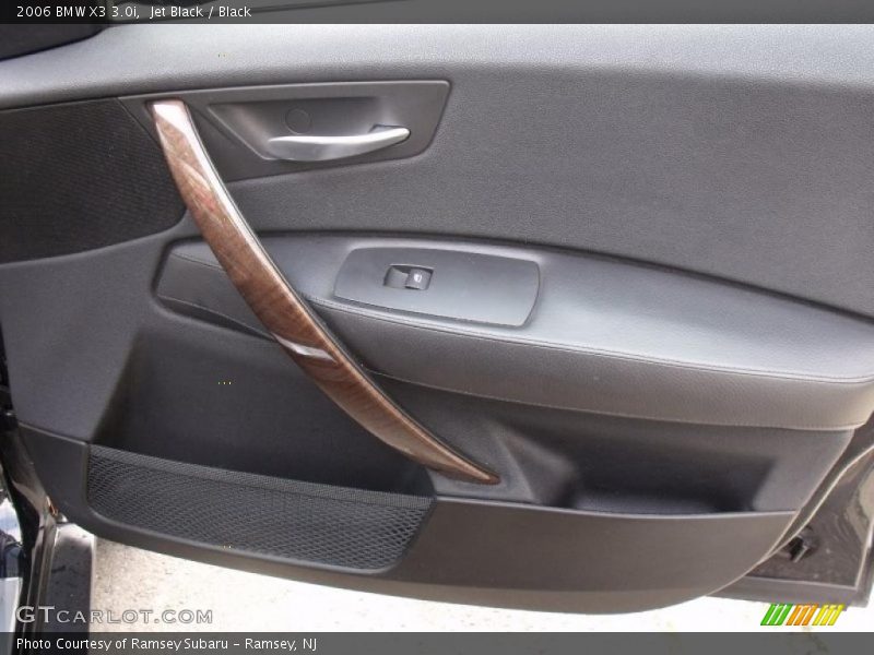 Jet Black / Black 2006 BMW X3 3.0i