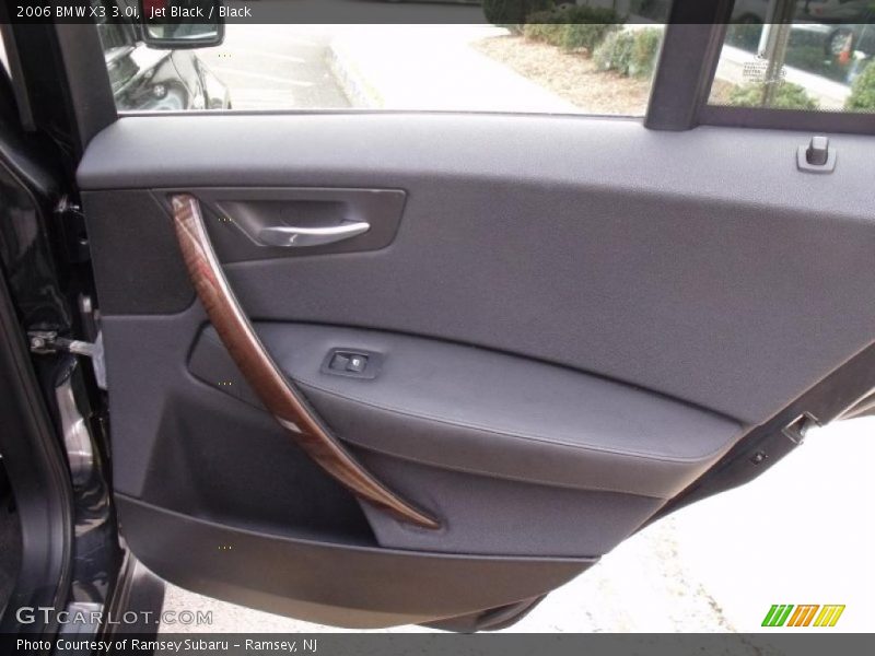 Jet Black / Black 2006 BMW X3 3.0i