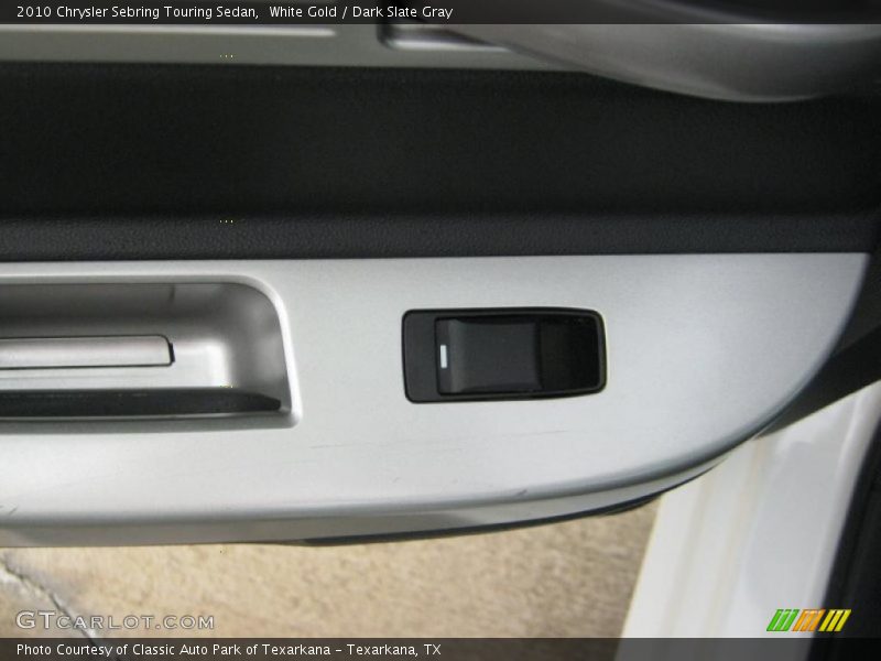 White Gold / Dark Slate Gray 2010 Chrysler Sebring Touring Sedan