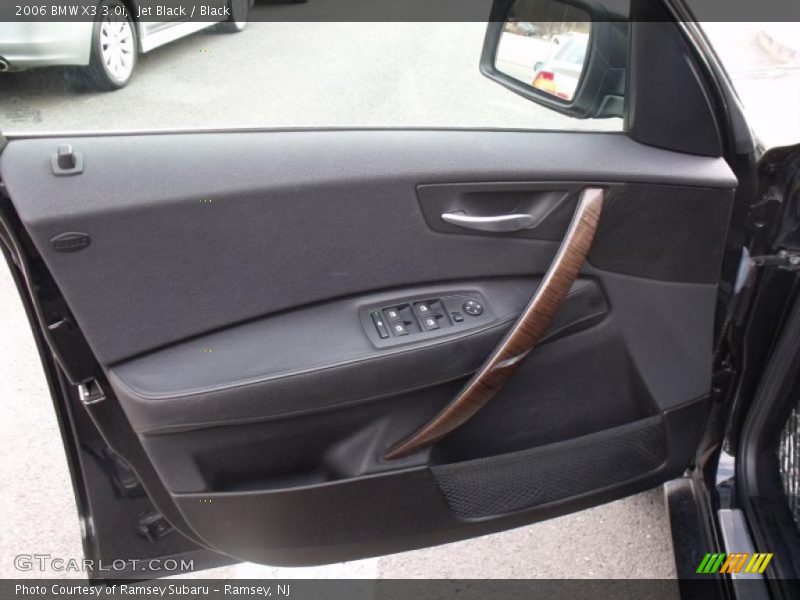 Jet Black / Black 2006 BMW X3 3.0i