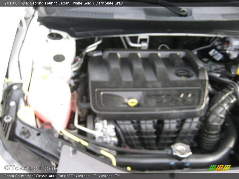 White Gold / Dark Slate Gray 2010 Chrysler Sebring Touring Sedan