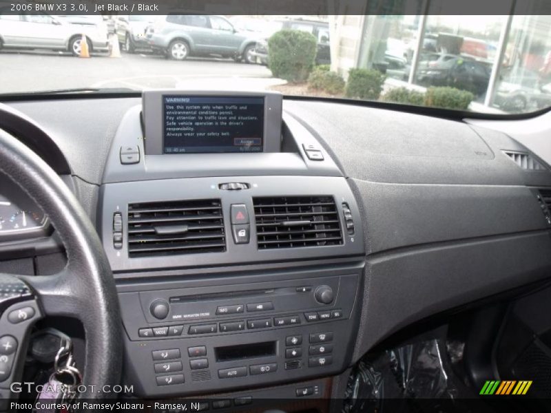 Jet Black / Black 2006 BMW X3 3.0i
