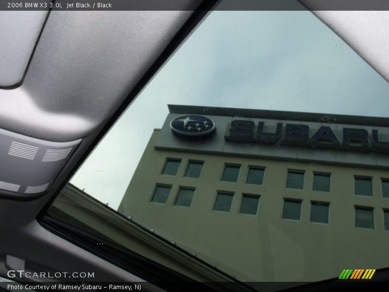 Jet Black / Black 2006 BMW X3 3.0i