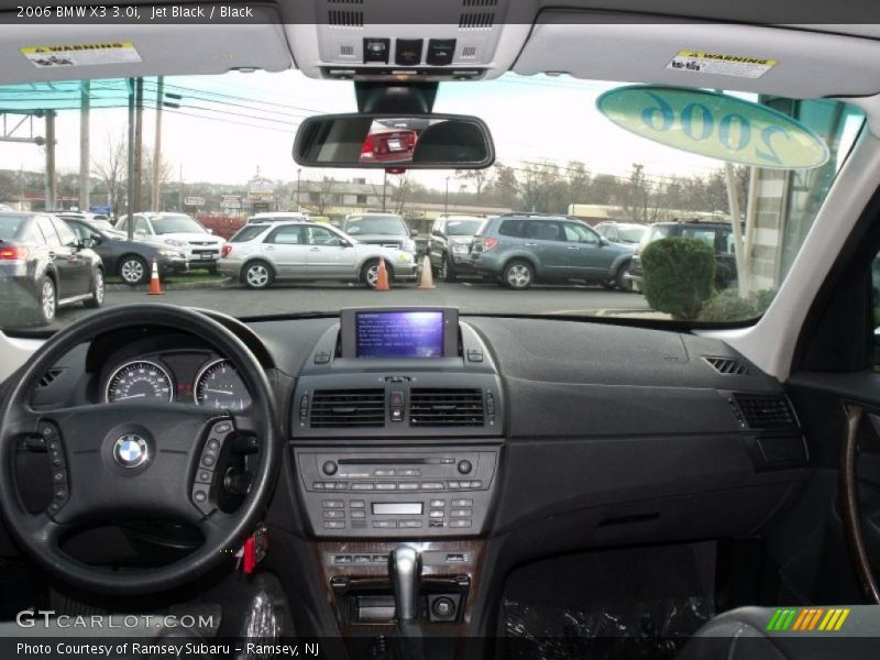 Jet Black / Black 2006 BMW X3 3.0i