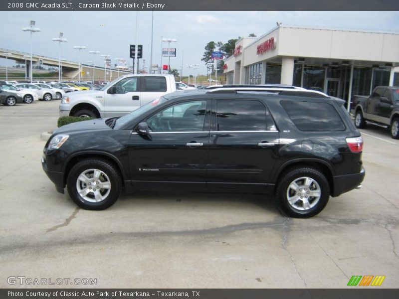 Carbon Black Metallic / Ebony 2008 GMC Acadia SLT