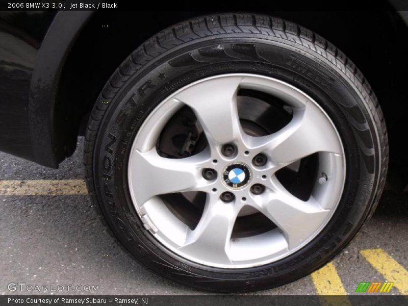 Jet Black / Black 2006 BMW X3 3.0i