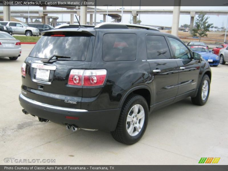 Carbon Black Metallic / Ebony 2008 GMC Acadia SLT