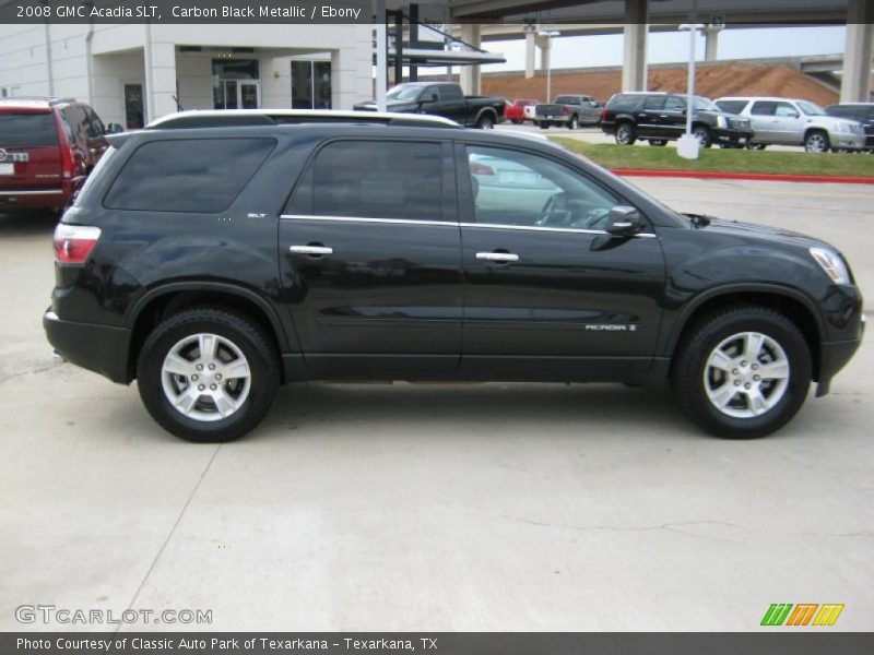 Carbon Black Metallic / Ebony 2008 GMC Acadia SLT