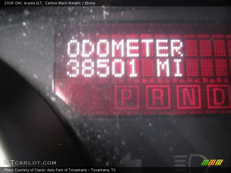 Carbon Black Metallic / Ebony 2008 GMC Acadia SLT