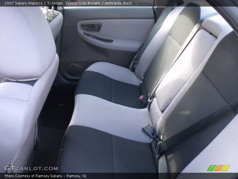 Crystal Gray Metallic / Anthracite Black 2007 Subaru Impreza 2.5i Sedan
