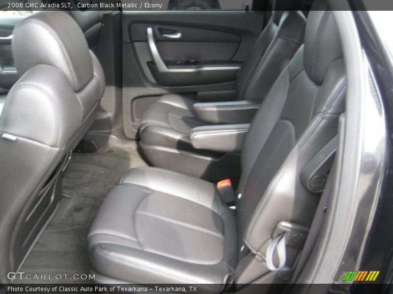 Carbon Black Metallic / Ebony 2008 GMC Acadia SLT