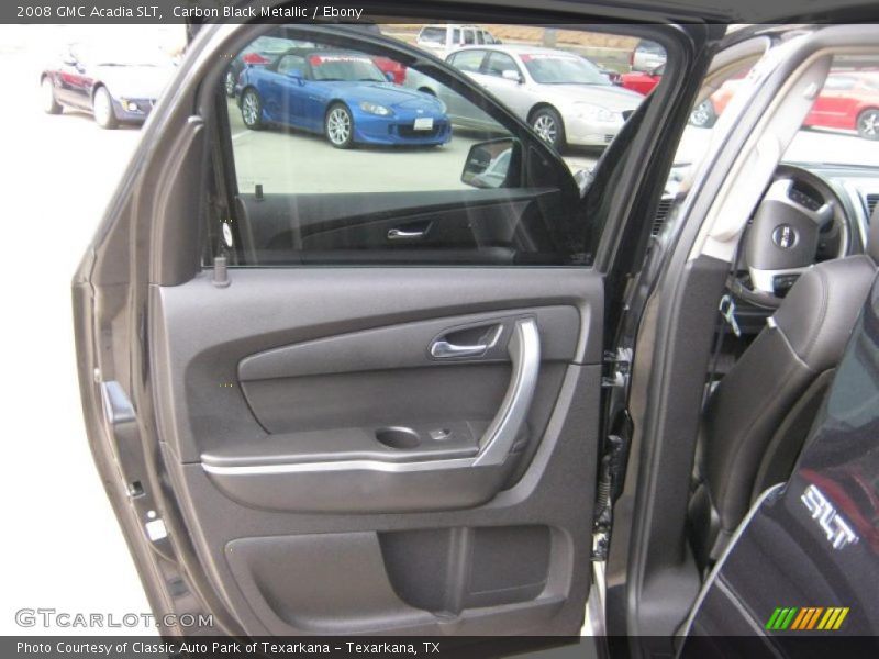 Carbon Black Metallic / Ebony 2008 GMC Acadia SLT