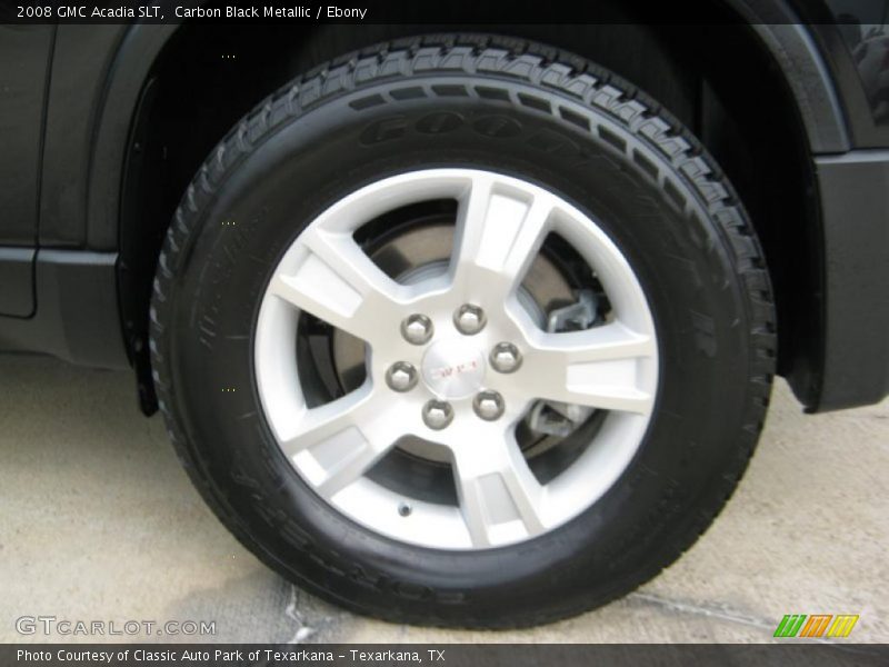 Carbon Black Metallic / Ebony 2008 GMC Acadia SLT