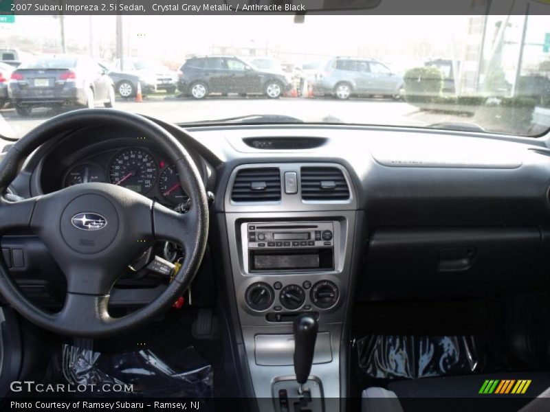 Crystal Gray Metallic / Anthracite Black 2007 Subaru Impreza 2.5i Sedan