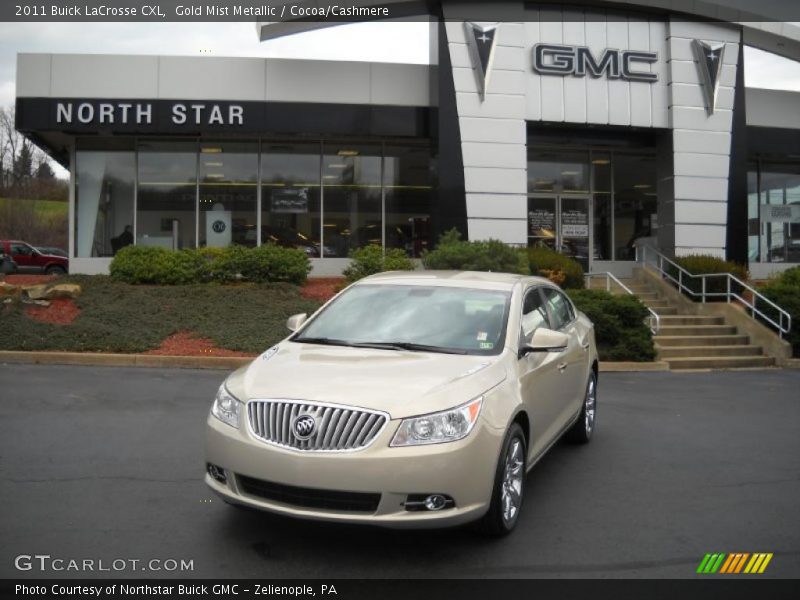 Gold Mist Metallic / Cocoa/Cashmere 2011 Buick LaCrosse CXL