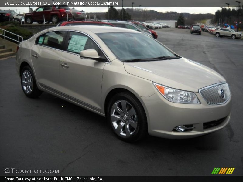 Gold Mist Metallic / Cocoa/Cashmere 2011 Buick LaCrosse CXL