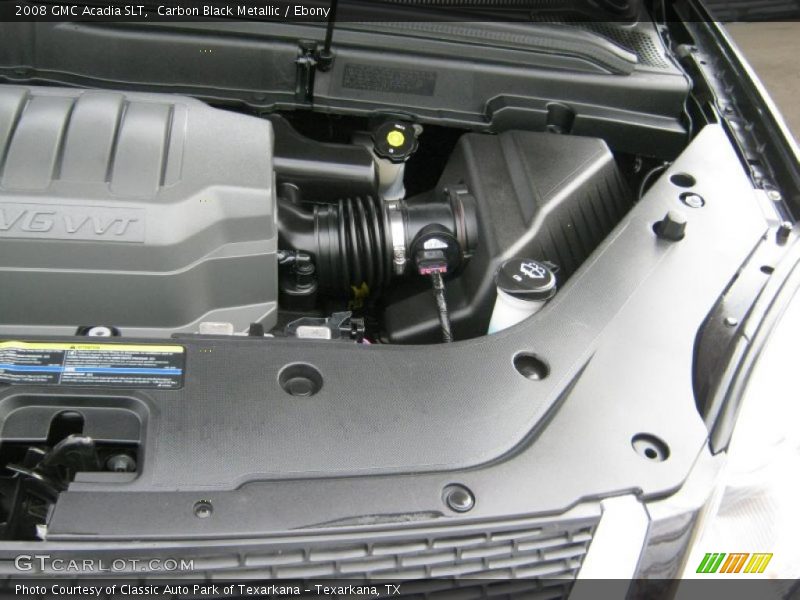 Carbon Black Metallic / Ebony 2008 GMC Acadia SLT
