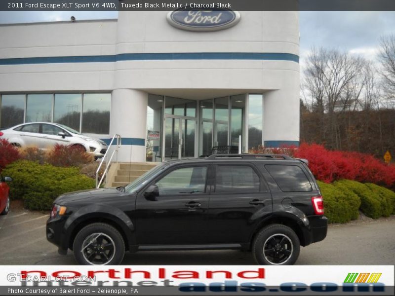 Tuxedo Black Metallic / Charcoal Black 2011 Ford Escape XLT Sport V6 4WD