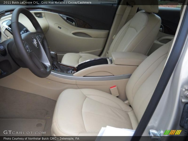 Gold Mist Metallic / Cocoa/Cashmere 2011 Buick LaCrosse CXL