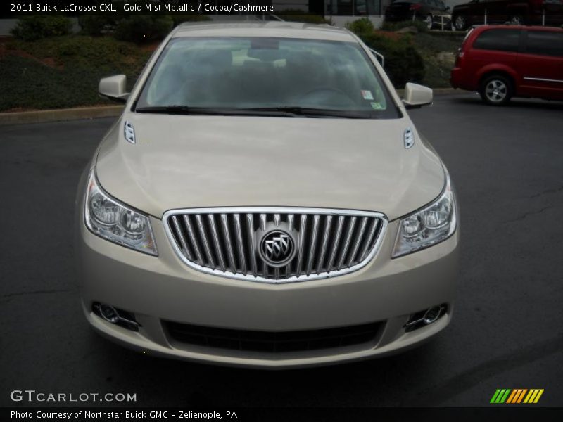 Gold Mist Metallic / Cocoa/Cashmere 2011 Buick LaCrosse CXL