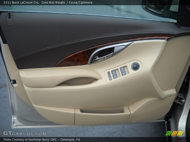 Gold Mist Metallic / Cocoa/Cashmere 2011 Buick LaCrosse CXL