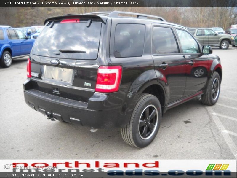 Tuxedo Black Metallic / Charcoal Black 2011 Ford Escape XLT Sport V6 4WD