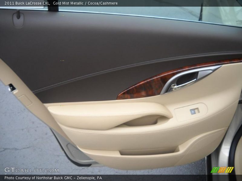 Gold Mist Metallic / Cocoa/Cashmere 2011 Buick LaCrosse CXL