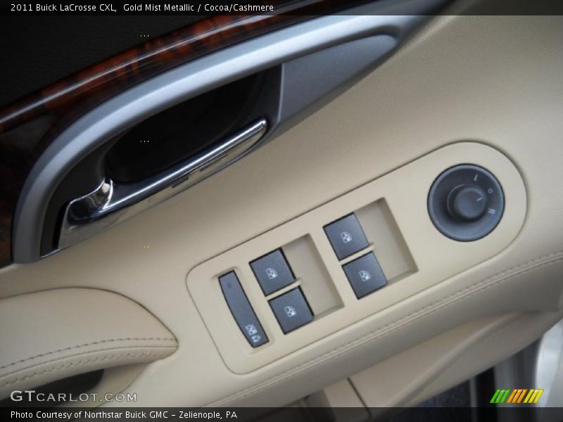 Gold Mist Metallic / Cocoa/Cashmere 2011 Buick LaCrosse CXL