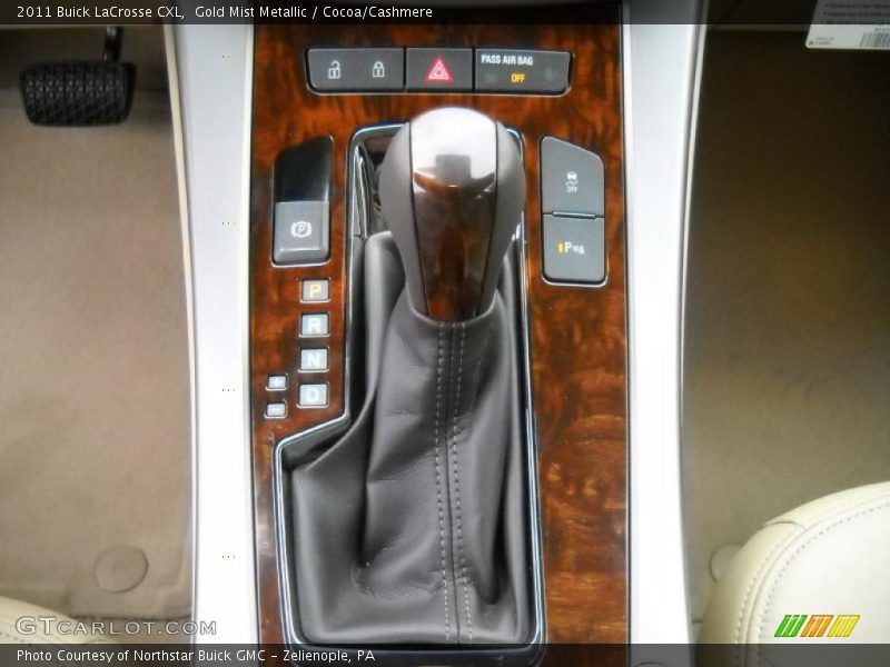 Gold Mist Metallic / Cocoa/Cashmere 2011 Buick LaCrosse CXL