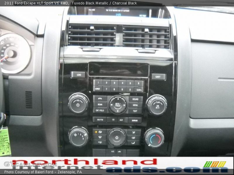 Tuxedo Black Metallic / Charcoal Black 2011 Ford Escape XLT Sport V6 4WD
