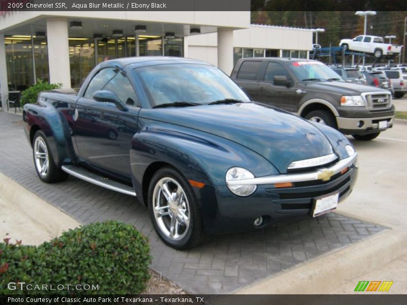 Aqua Blur Metallic / Ebony Black 2005 Chevrolet SSR