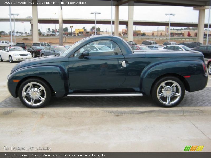 Aqua Blur Metallic / Ebony Black 2005 Chevrolet SSR