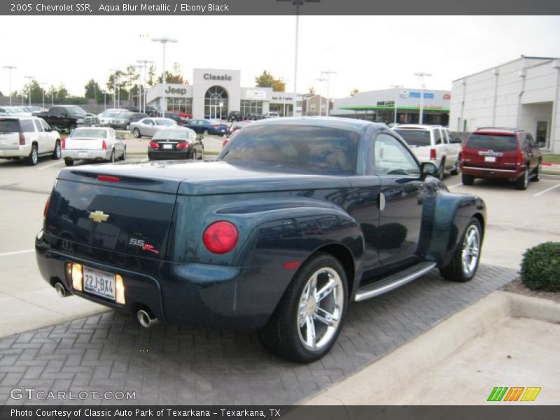 Aqua Blur Metallic / Ebony Black 2005 Chevrolet SSR
