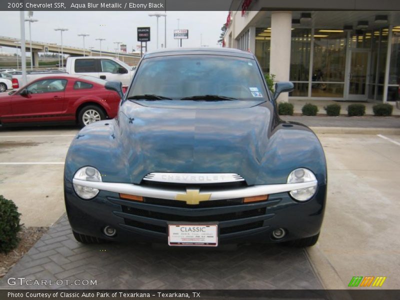 Aqua Blur Metallic / Ebony Black 2005 Chevrolet SSR