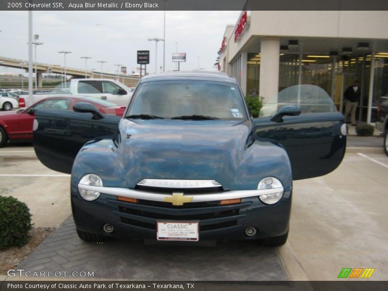 Aqua Blur Metallic / Ebony Black 2005 Chevrolet SSR