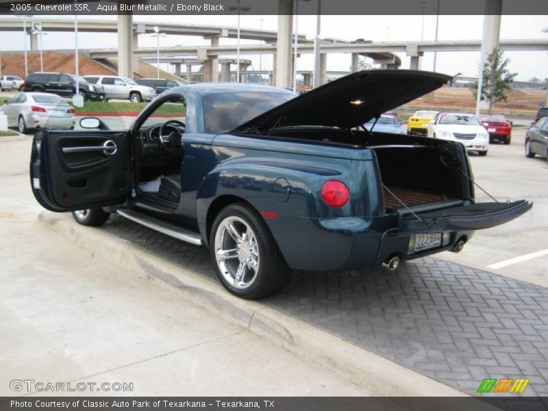 Aqua Blur Metallic / Ebony Black 2005 Chevrolet SSR