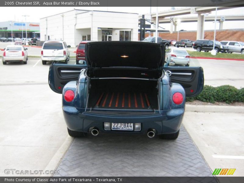 Aqua Blur Metallic / Ebony Black 2005 Chevrolet SSR