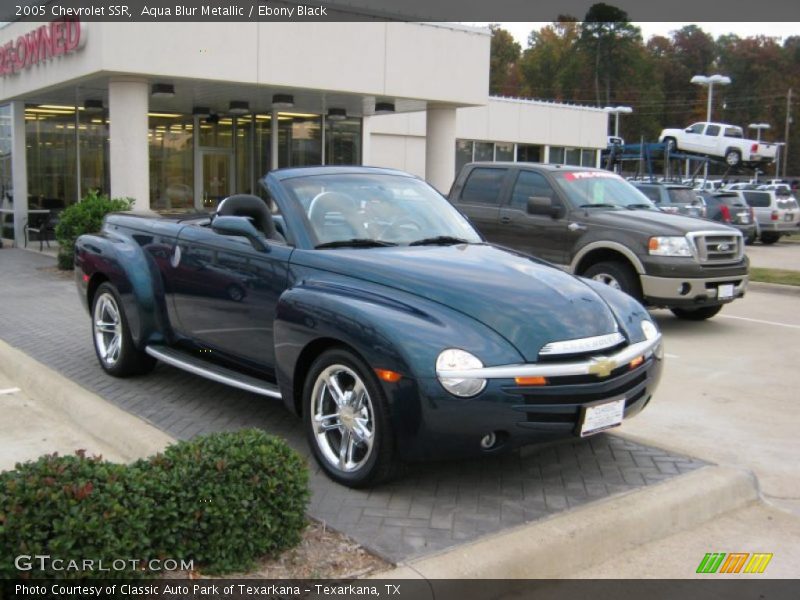 Aqua Blur Metallic / Ebony Black 2005 Chevrolet SSR
